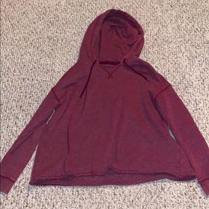 XS american eagle burgundy sweater/sweatshirt